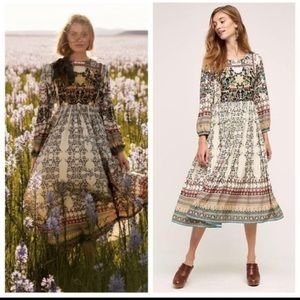 Anthropologie Far Fields Maxi Dress
